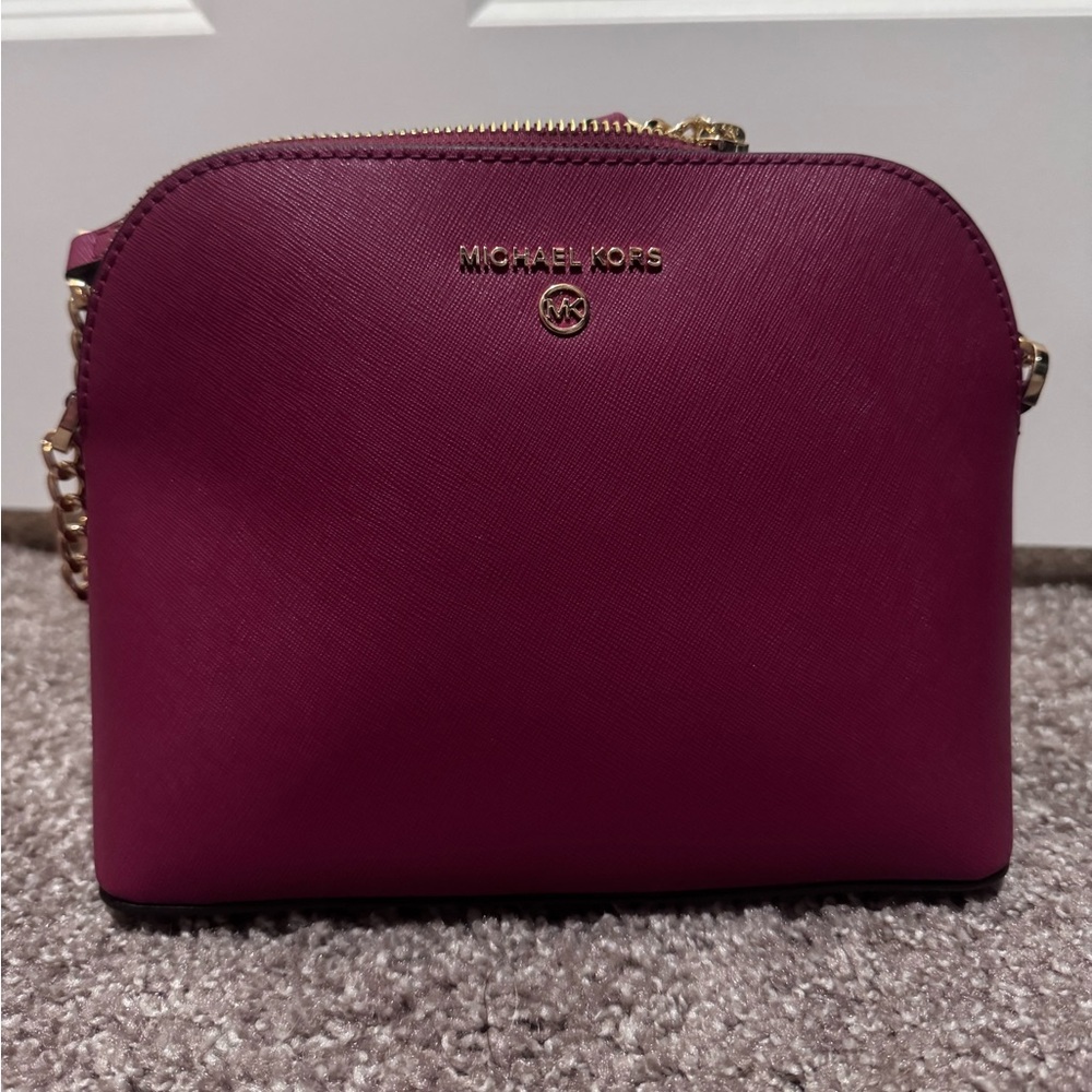 Michael Kors Cindy Crossbody Bag in Berry NWT